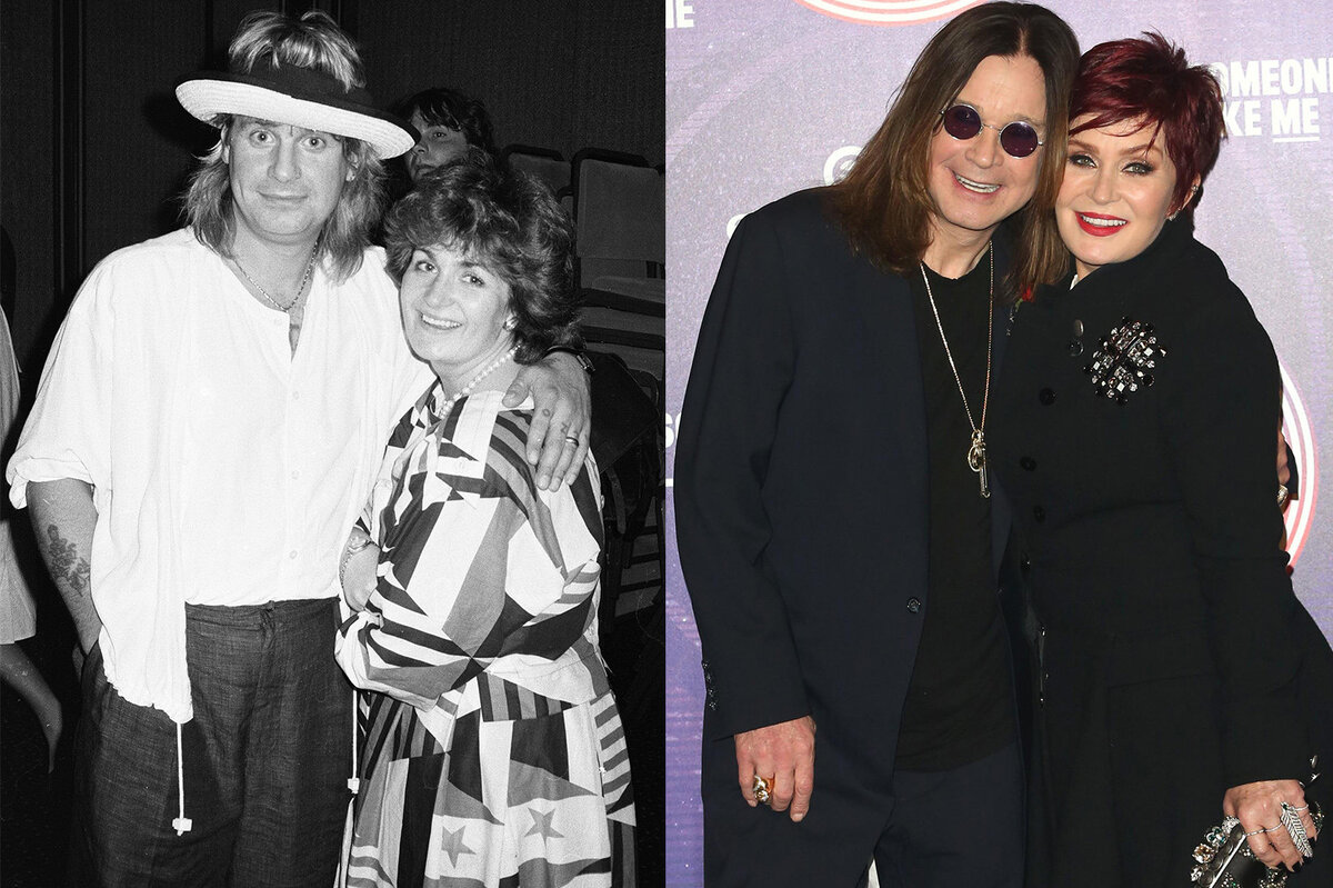    Оззи и Шэрон Осборн