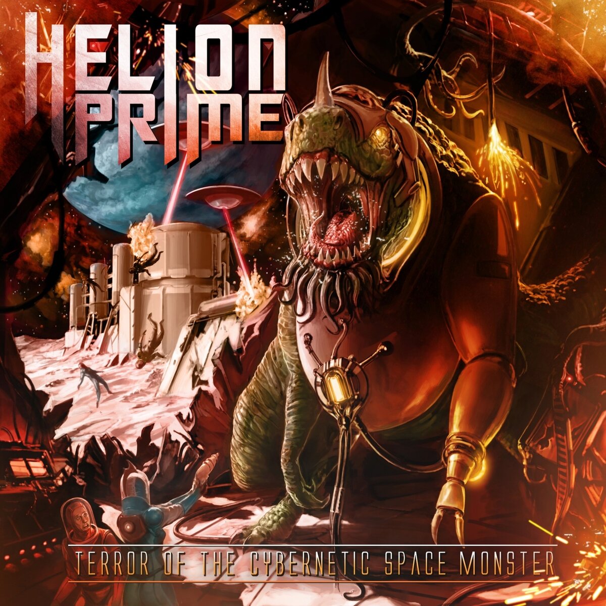 Рецензия на альбом группы Helion Prime “Terror Of The Cybernetic Space  Monster” (2018) | Говорит Всеволод Баронин | Дзен