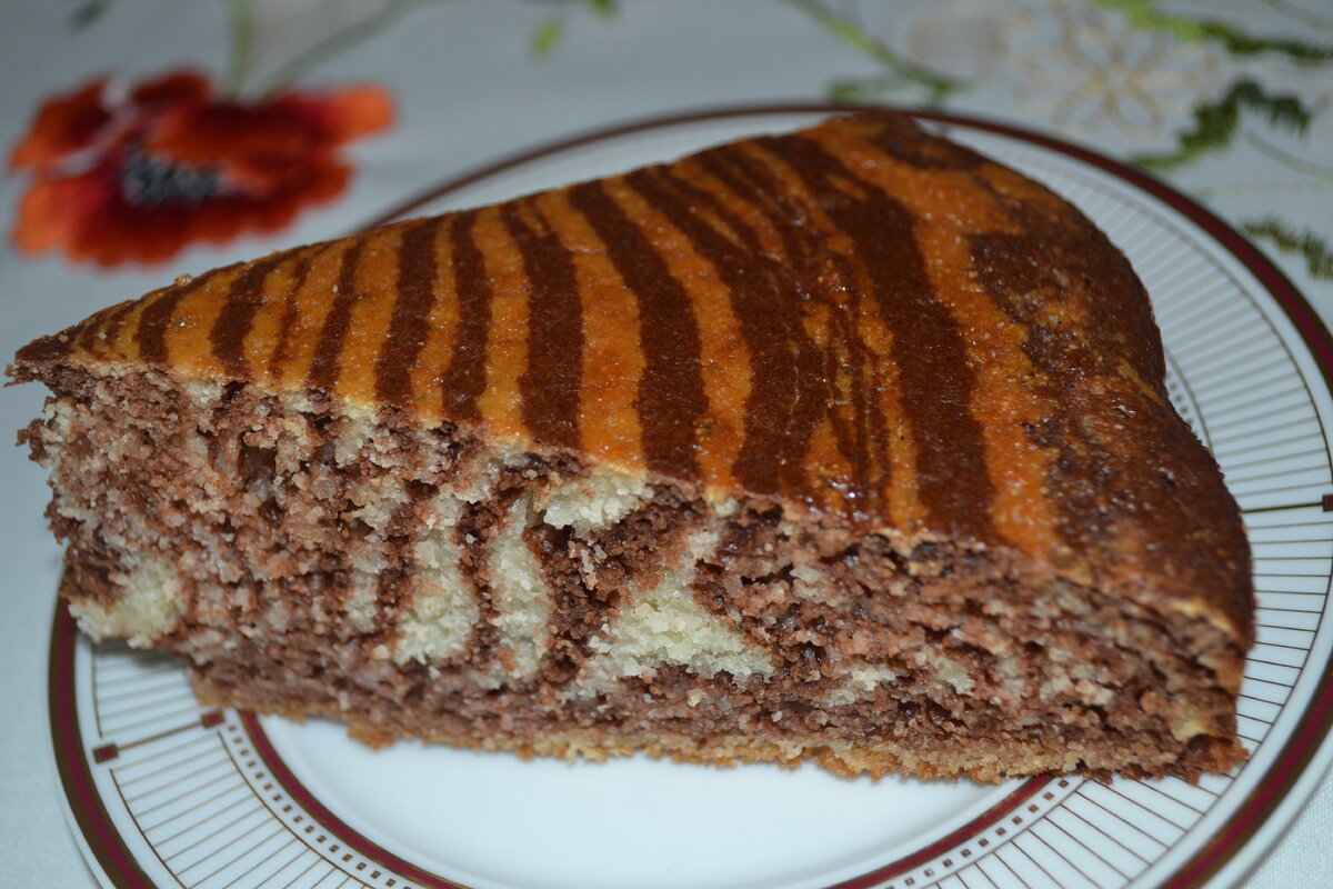 Торт зебра на сметане классический в домашних условиях духовке пошагово рецепт с фото пошагово