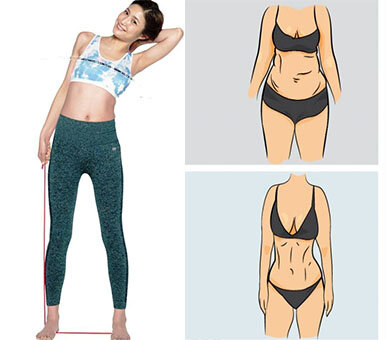 Необходимый инвентарь для упражнения: шнур или лента