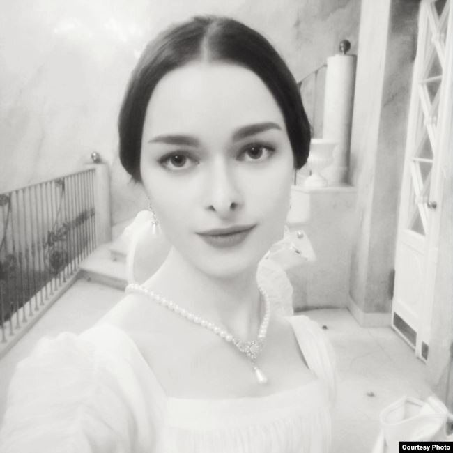 Анастасия Ещенко, автопортрет из социальной сети