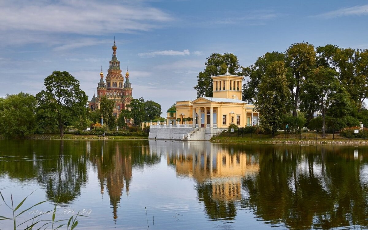 Петергоф. Ольгин пруд.