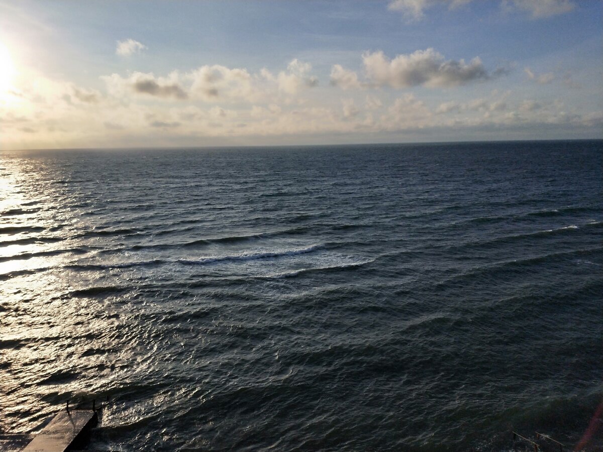 Малая бухта. 17 декабря 2019 г. Фото автора. 