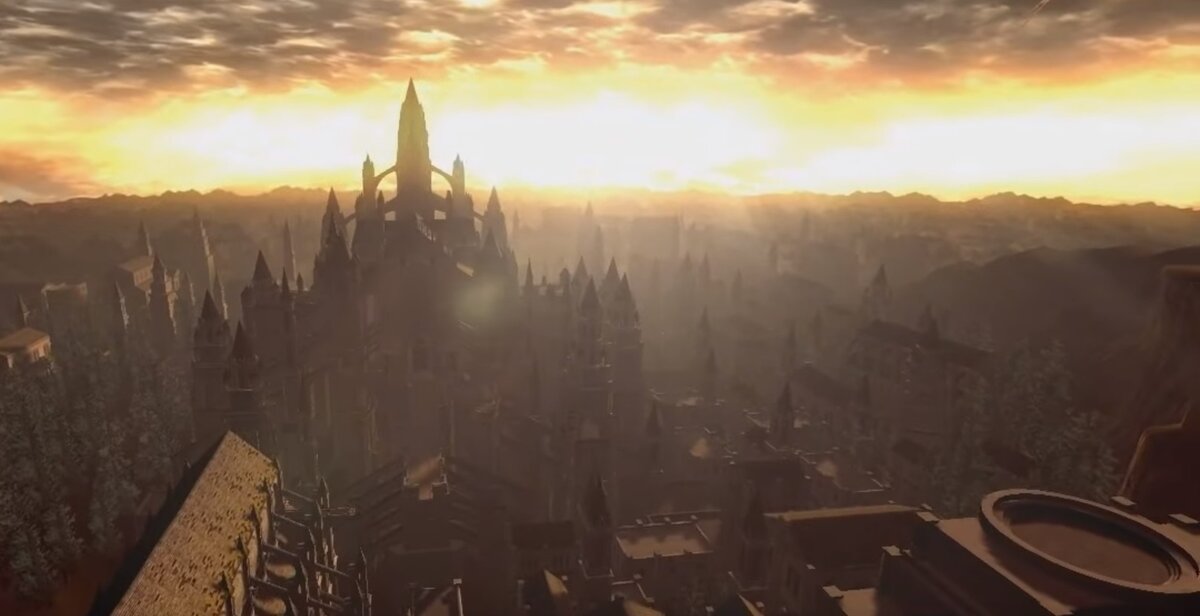 Анор Лондо в первой части Dark Souls