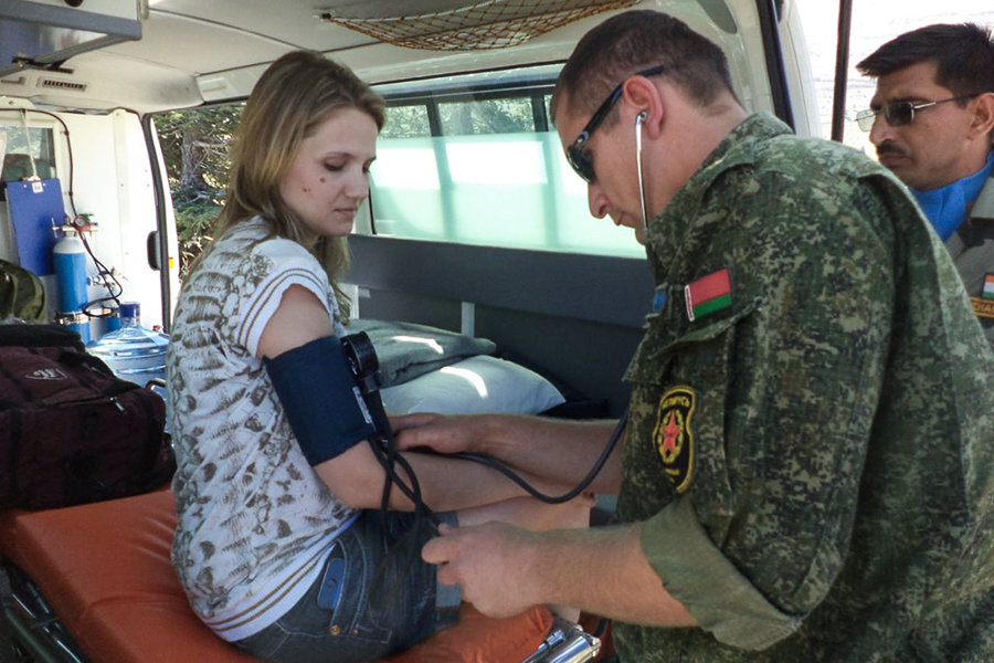 Белорусский военный врач — о службе в миссии ООН в Ливане