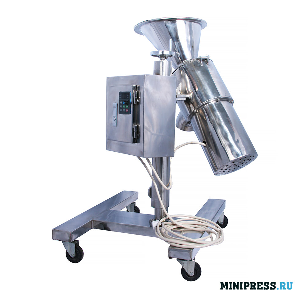 Гранулятор порошков центробежного типа RY-200 www.Minipress.ru/katalog/