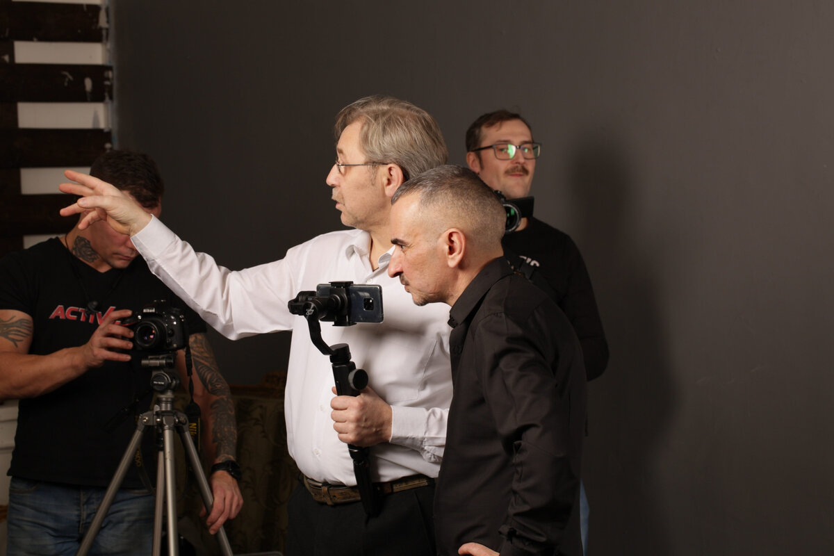 готовимся к съёмке