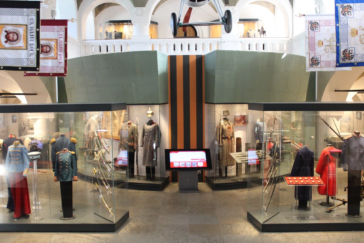 Музей "Россия в Великой войне" в Ратной палате. Один из залов музея 