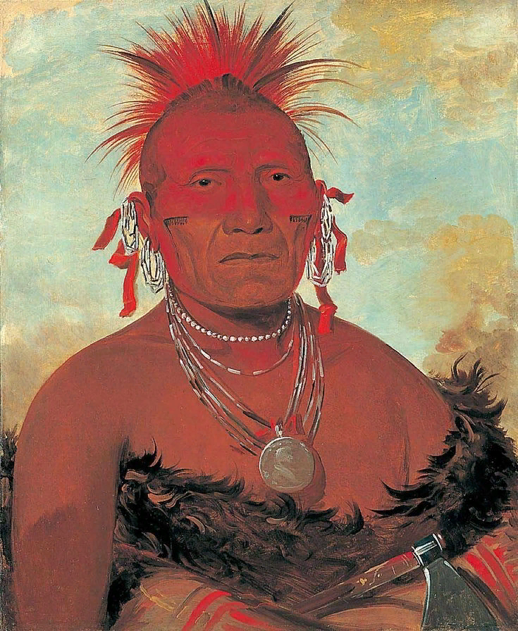 Племя пауни. Пауни индейцы дикого Запада. George Catlin.