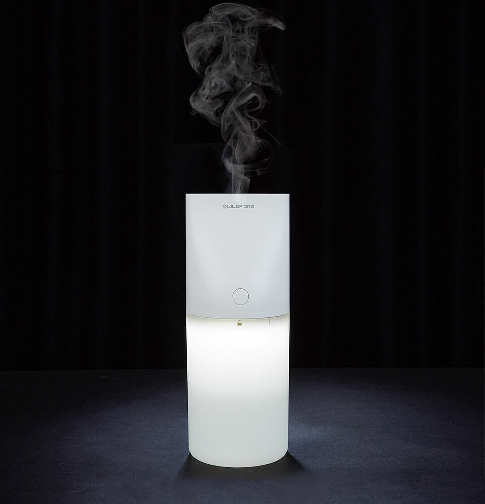 Мягкая подсветка – может работать отдельно от увлажнителя.
Защита от работы без воды.
Вместительный резервуар, обеспечивающий 12 часов непрерывного увлажнения воздуха.
Емкость 320 мл
Низкий уровень шума до 30 дБ.