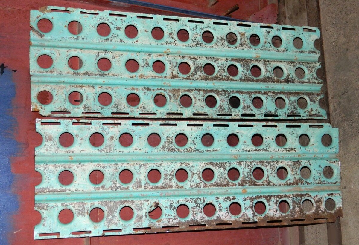 Нарезанные аэродромные плиты К-1Д. Фото Мозолевский Г.С.