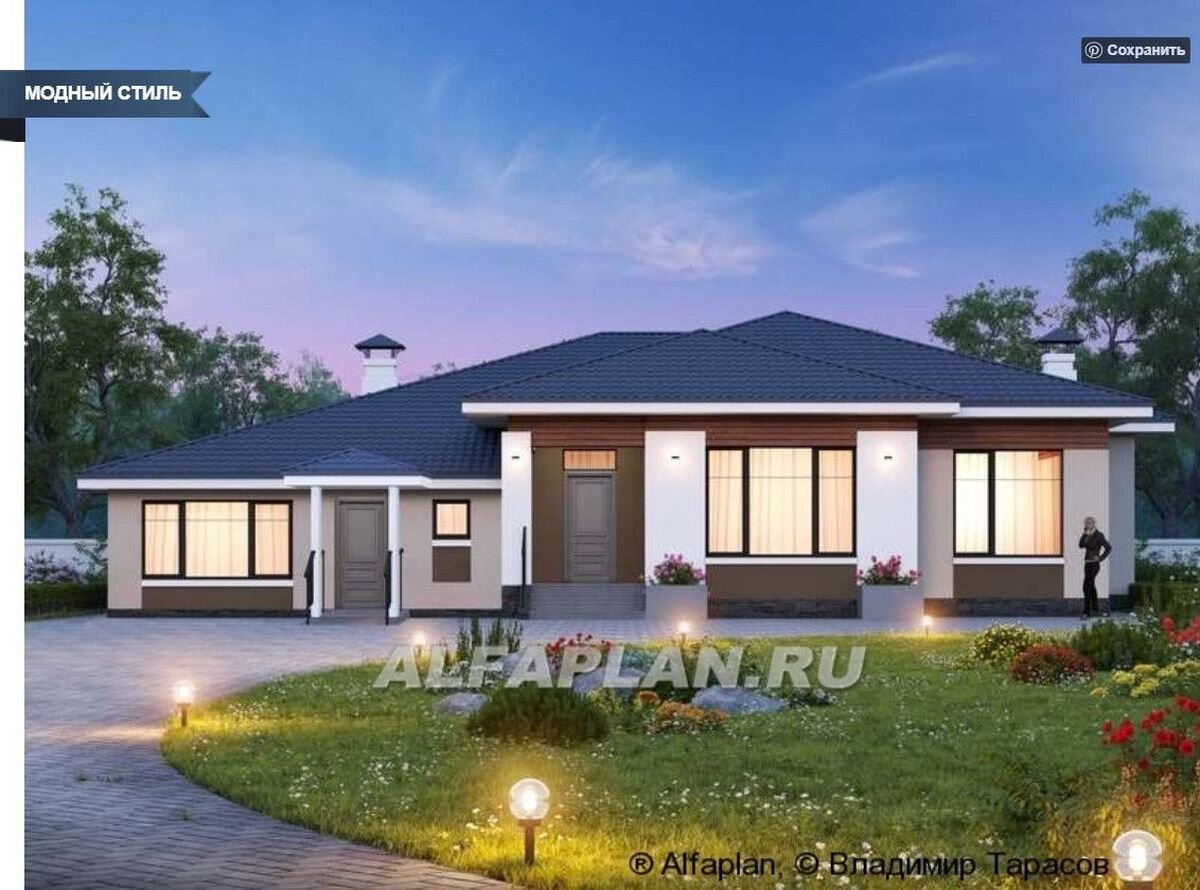 Проект дома 324К "Калипсо", © Владимир Тарасов 