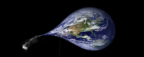 Формы жизни и их зарождение так или иначе произошли в космосе. Это можно интерпретировать тем, что именно в космосе «живет» наша планета.