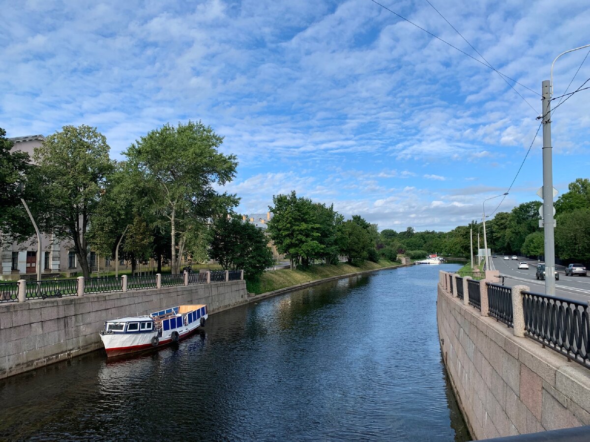 Река Карповка Санкт Петербург