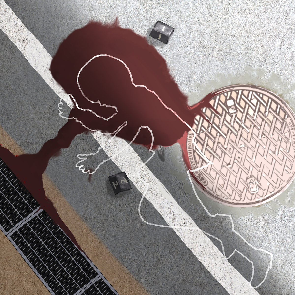 Asphalt blood