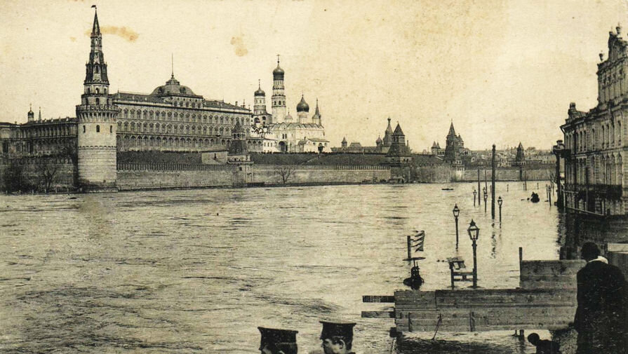 Фото: Наводнение 1908 года в Москве: Газета.ру