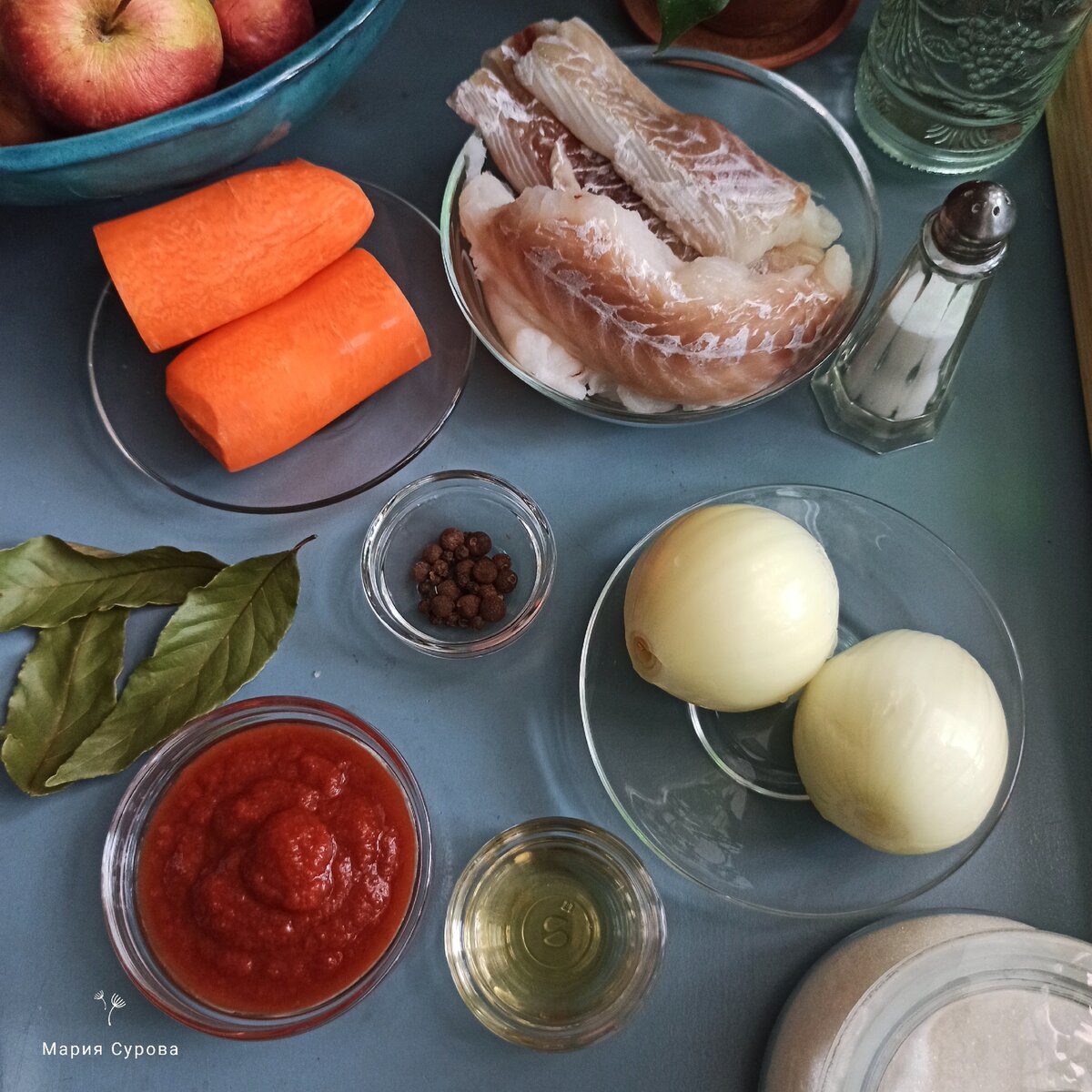 Главное, как и в любом блюде советской кухни - очень простые игредиенты.