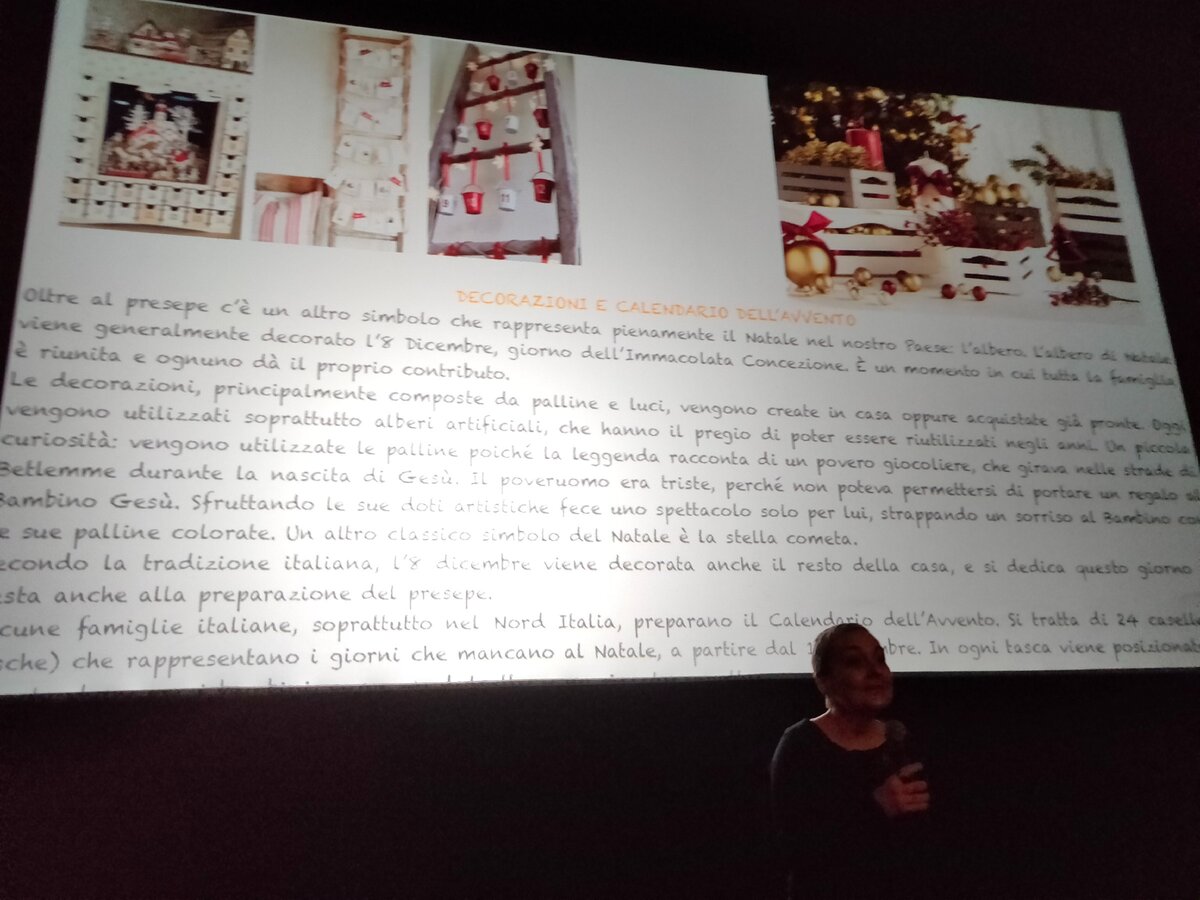 Лекция Сильвии перед фильмом "Колдунья приходит ночью"