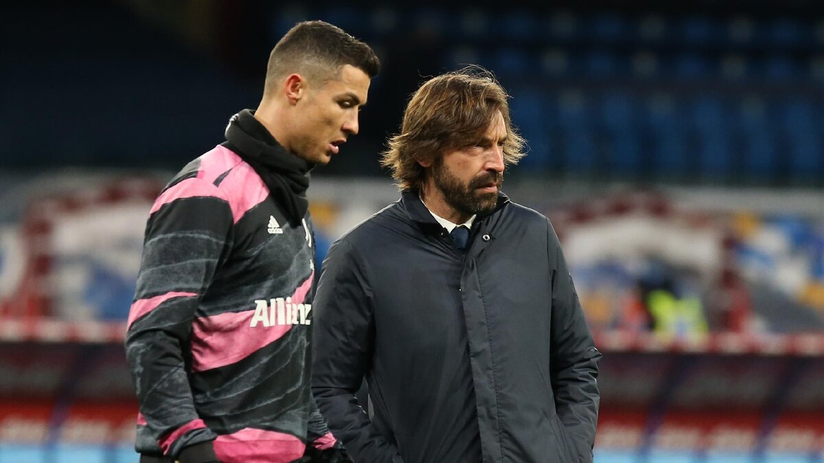 Криштиану Роналду и Андреа Пирло