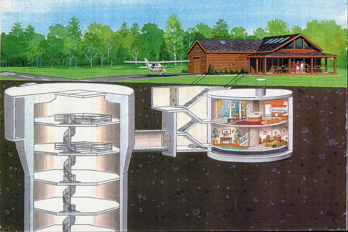 Бункер подземный проект