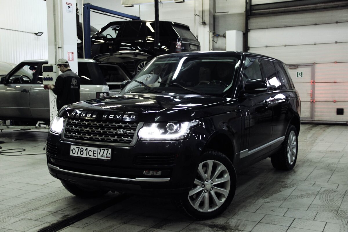 Установка брызговиков на Range Rover | lr-expert | Дзен