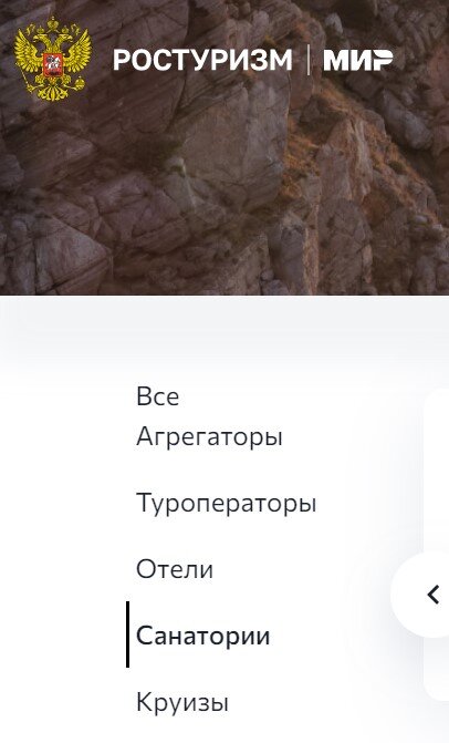 Скриншот с официального сайта https://мирпутешествий.рф/