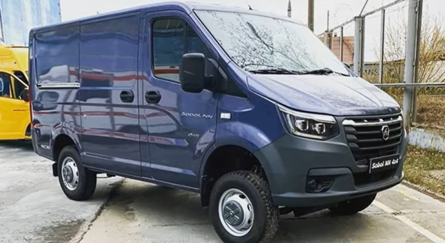 Соболь НН с полным приводом. Никогда не видел такую грузопассажирскую Газель