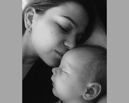 Жена и дочь Ильи Коробко. Фото: instagram.com