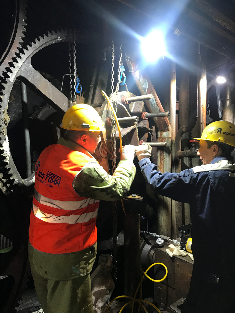 Монтаж сушильной машины в ЦБП