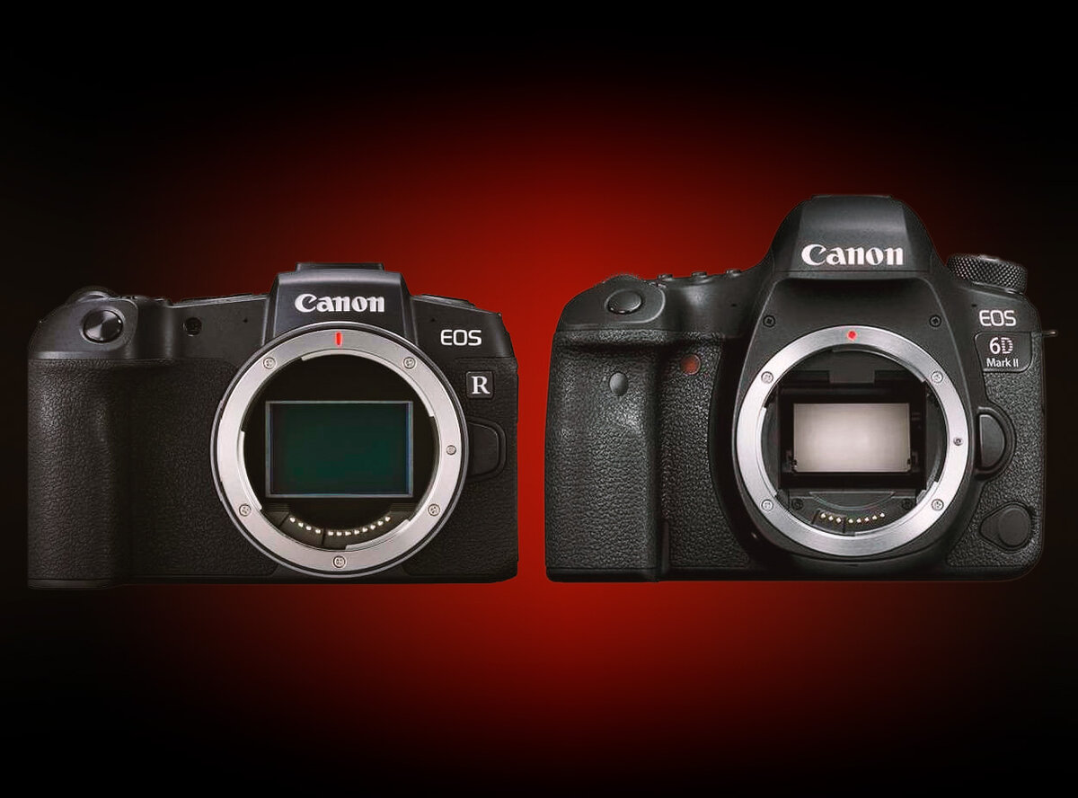 Canon EOS RP и Canon EOS 6D Mark II