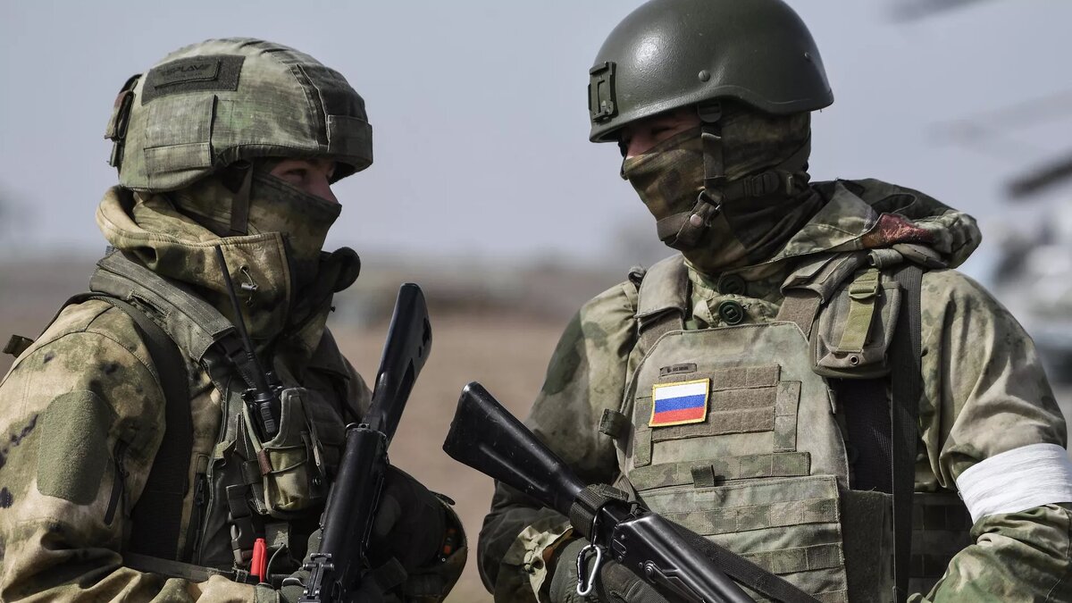 Российские военнослужащие в зоне проведения специальной военной операции на Украине. © РИА Новости