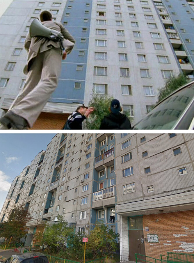 Фото: Кадр из сериала «Бригада», Google Maps