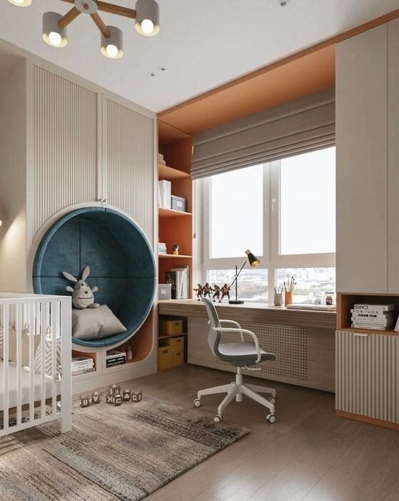 Детская для 2 детей - мальчика школьника и девочки