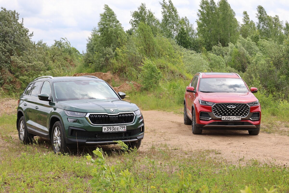 Skoda Kodiaq поборолся за клиента с Chery Tiggo8 Pro Max. Технические характеристики и ссылка на видео тест в конце статьи. 