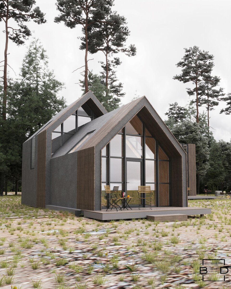 Дизайн-проект эко-отеля в городе Краснодар