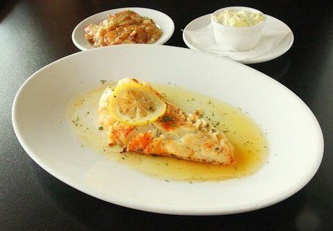 Запеченое филе минтая с лимоном