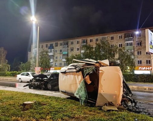    Место ДТП (фото "Подсмотрено. Камышин")