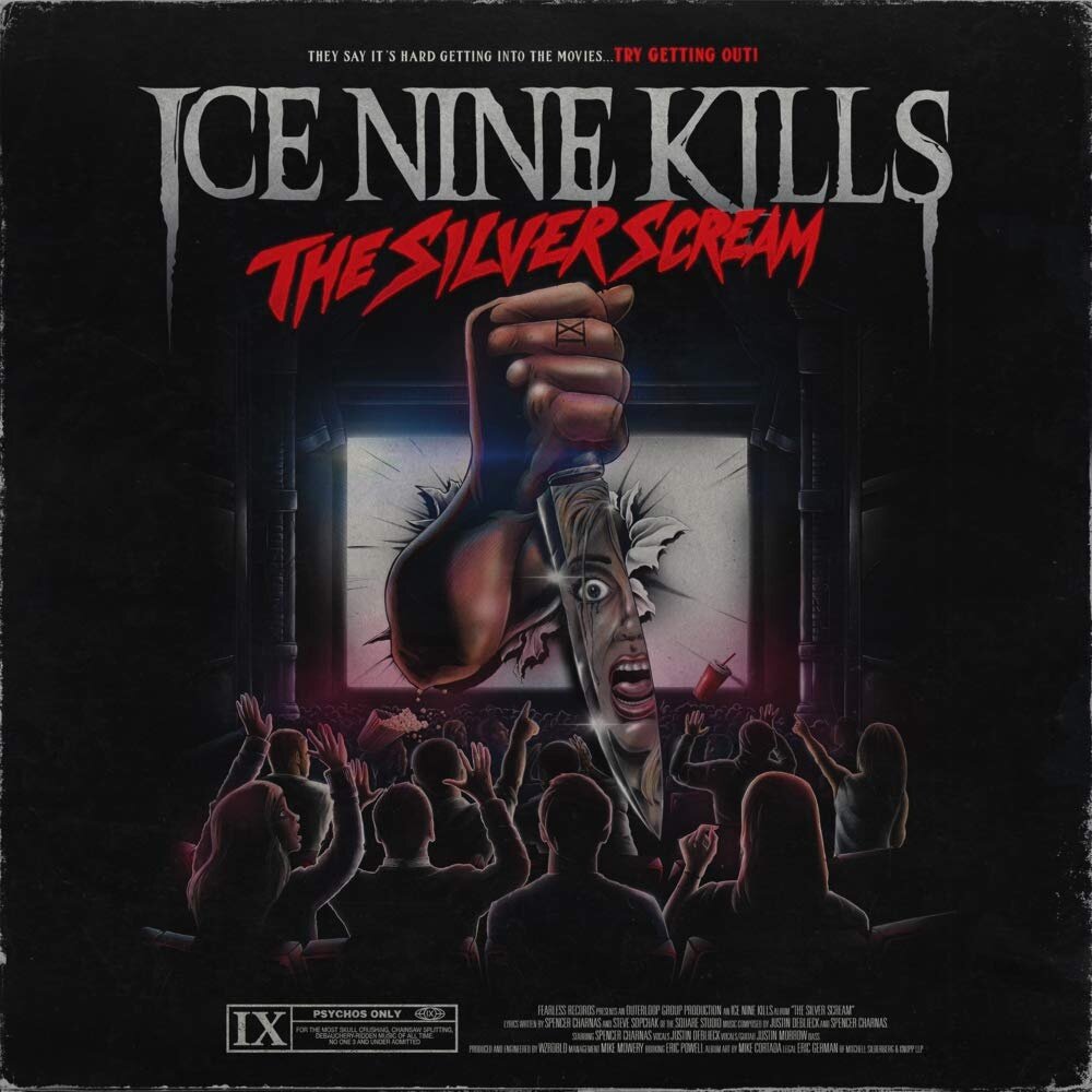 Официальная обложка альбома Ice Nine Kills - Silver Scream