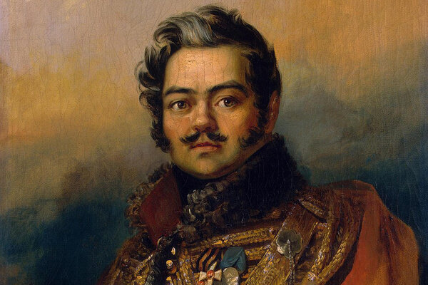 Джордж Доу и мастерская. Портрет Дениса Васильевича Давыдова (1784-1839). Фото © hermitagemuseum.org 