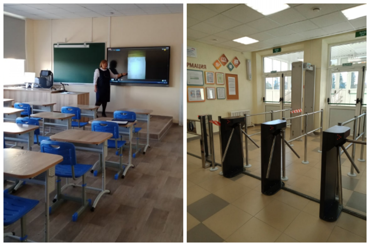    После капремонта в селе Рассвет Тюменской области открылась школа