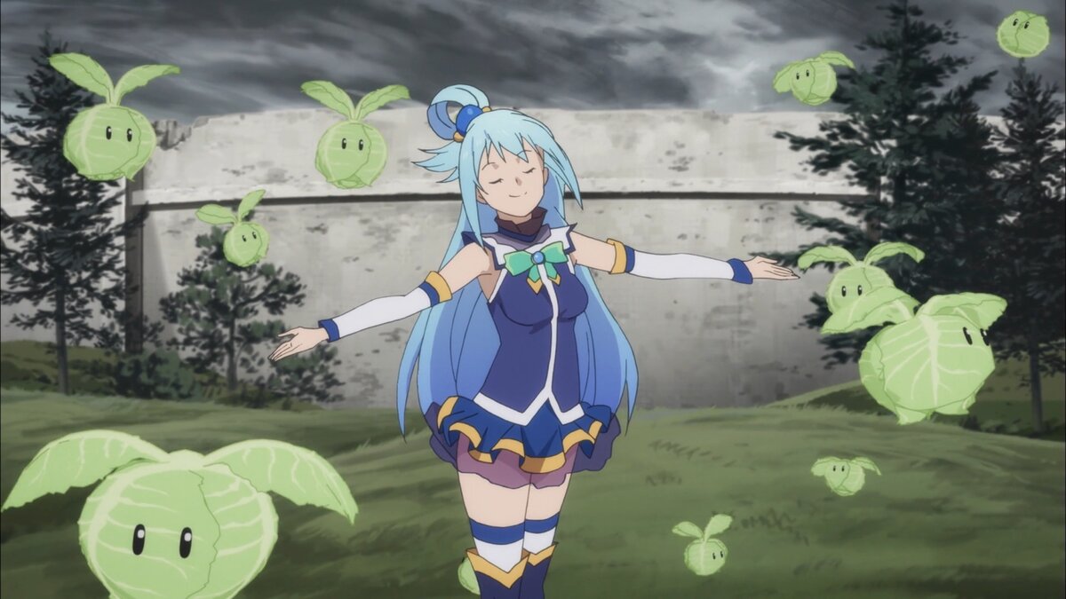 Богиня Воды в окружении летающей капусты. Шок-контент, смотреть до конца!