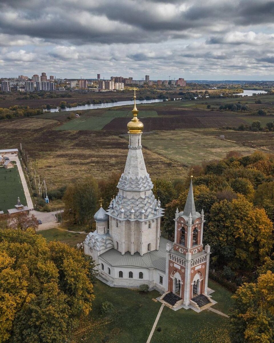 Храм Преображения Господня в селе остров