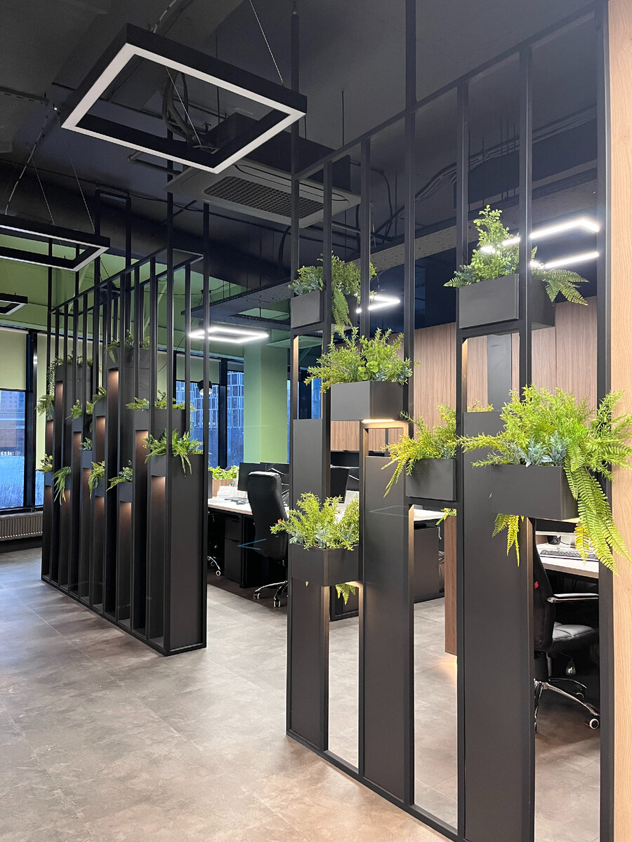 Интерьер офиса ГК ЭКОС г. Екатеринбург, дизайнер Ковригин Илья