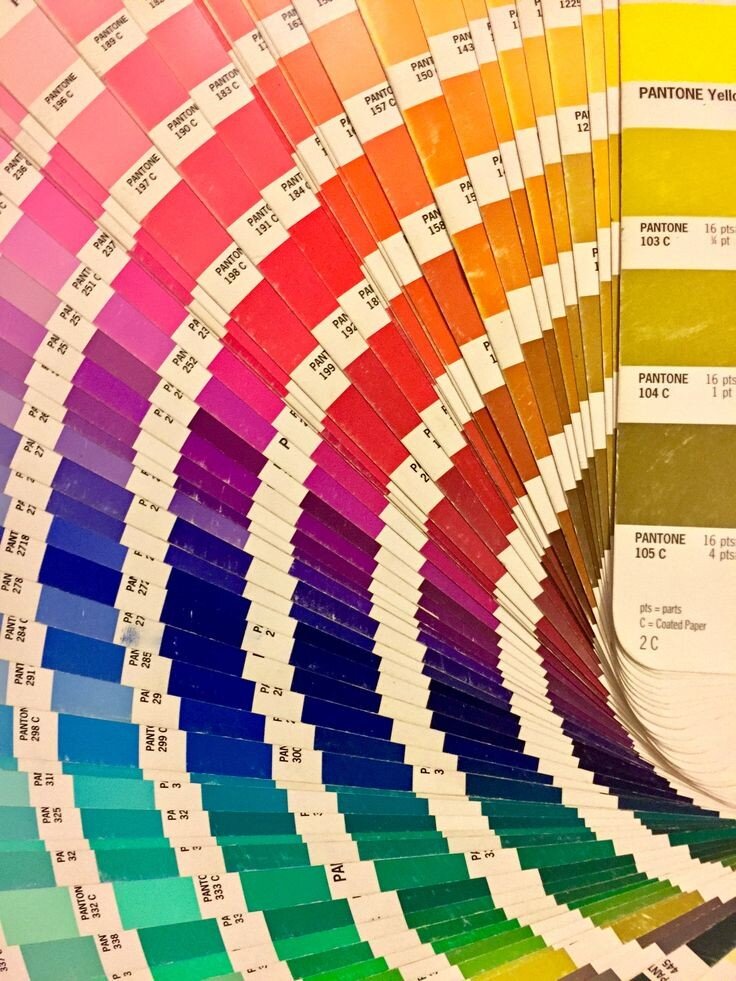 Карта цвета Pantone