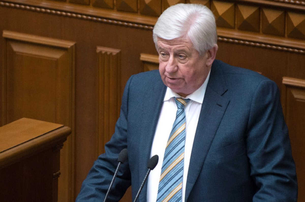    Бывший генпрокурор Украины Шокин обвинил Байдена в коррупции