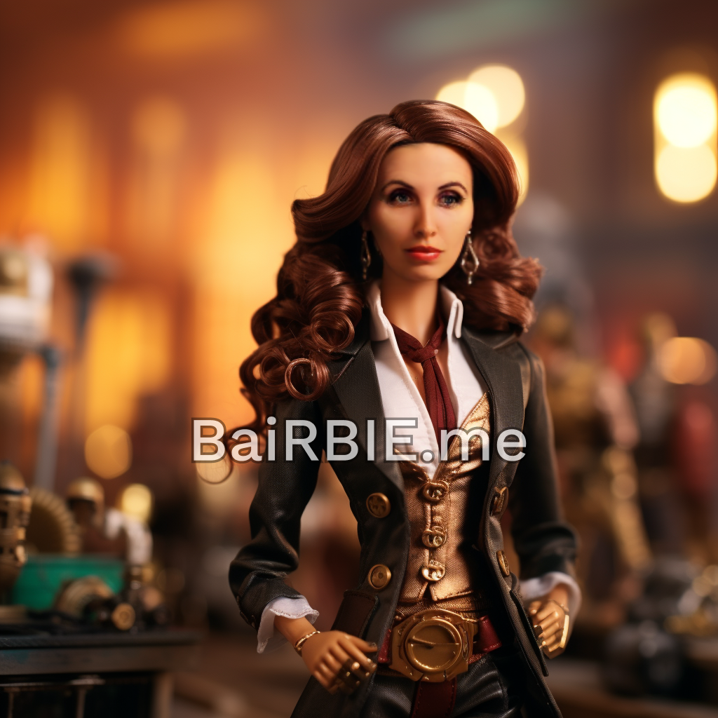 Никки-Барби, почти пират. Эх, мне б такую укладочку в реале