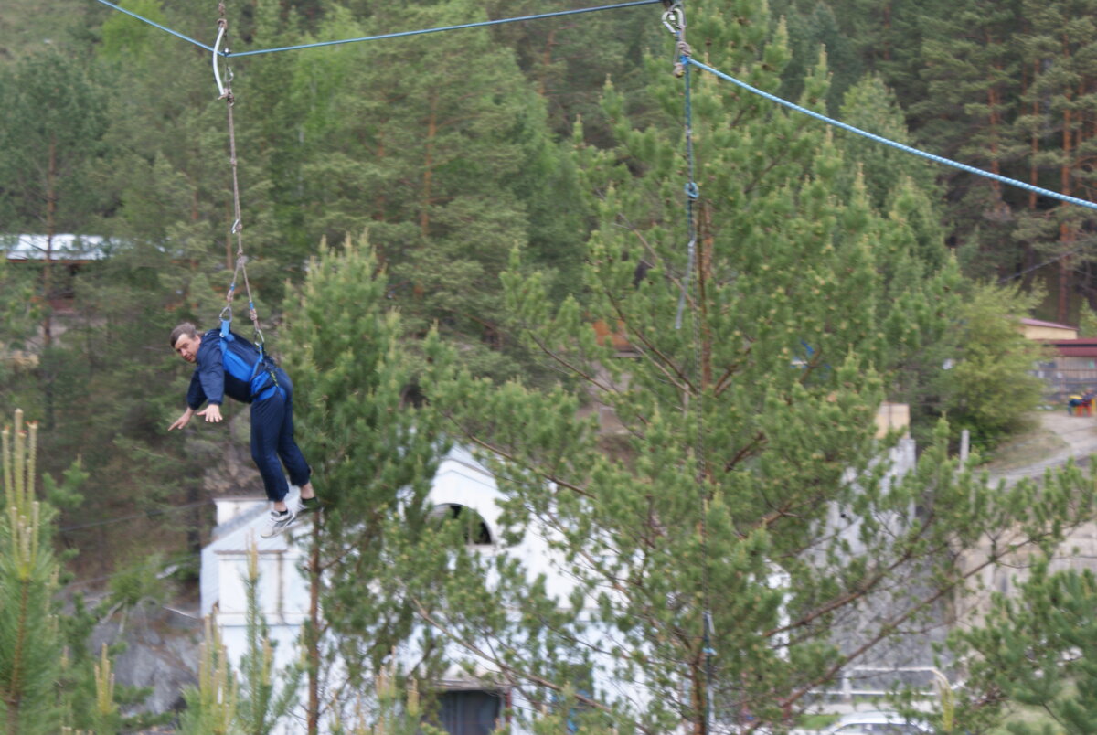 Не хотите ли прокатиться над речкой?