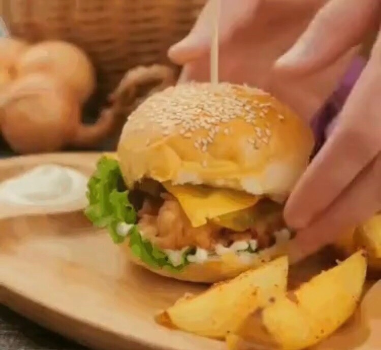 фастфуд в домашних условиях, еда, кулинария