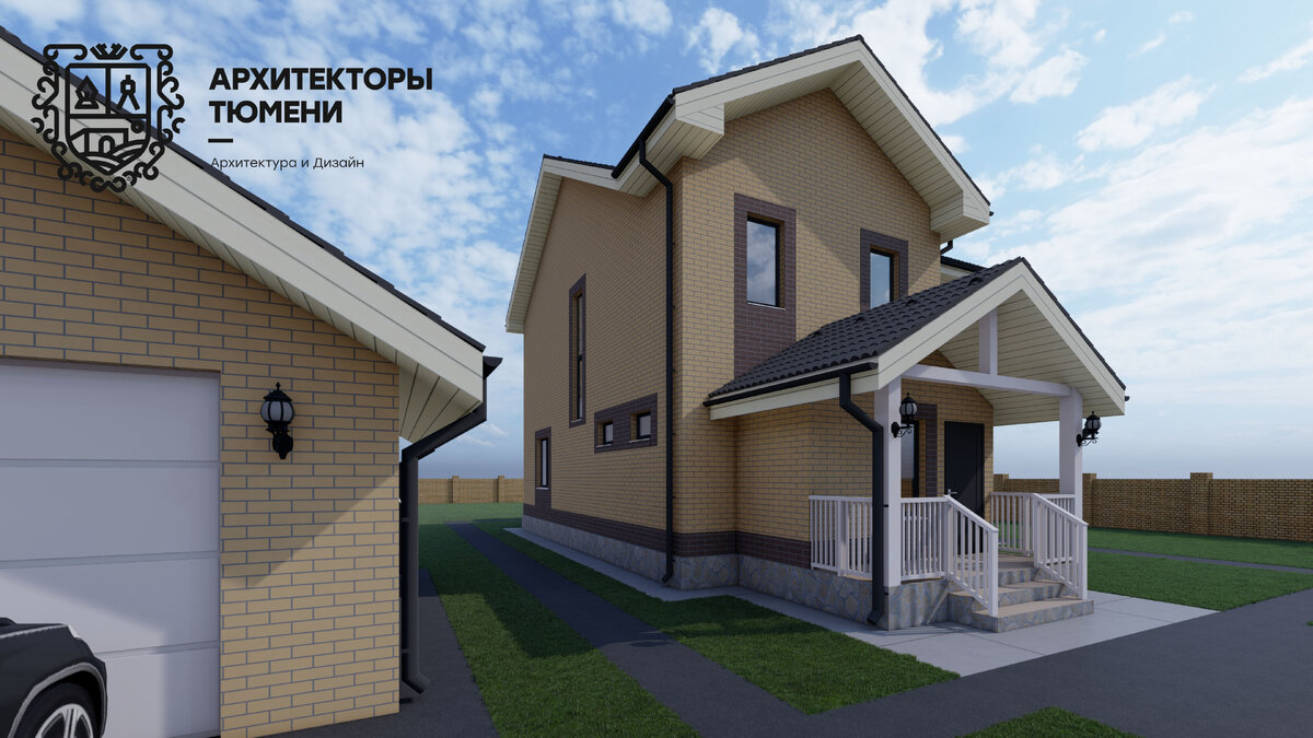 Проект загородного дома под названием Победитель, S 153 м2 | ArchCode |  Проектирование домов | Дзен