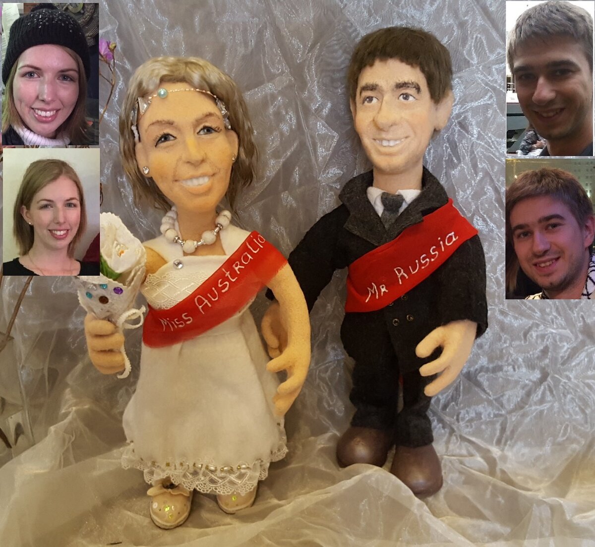 Молодожены уехали в Австралию